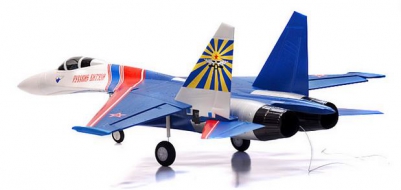 Самолет на радиоуправлении Techone Su-27 KIT (82 см)
