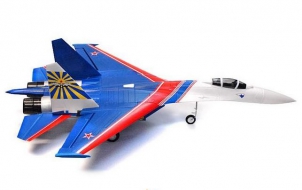 Самолет на радиоуправлении Techone Su-27 KIT (82 см)